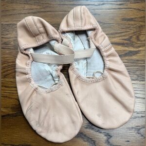 BLOCH SO205L Pink Leather Ballet Shoes Size 5C